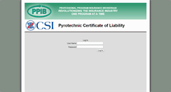 Desktop Screenshot of ppibcerts.com